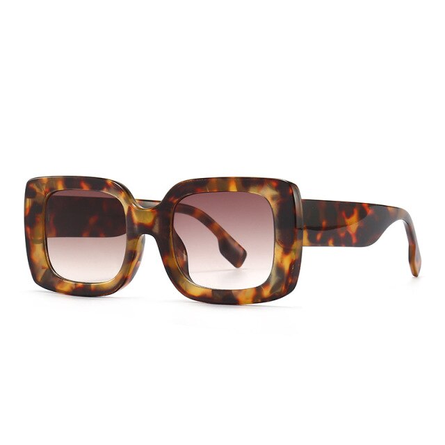 Calanovella Oversized Square Sunglasses Women Luxury Brand Designer