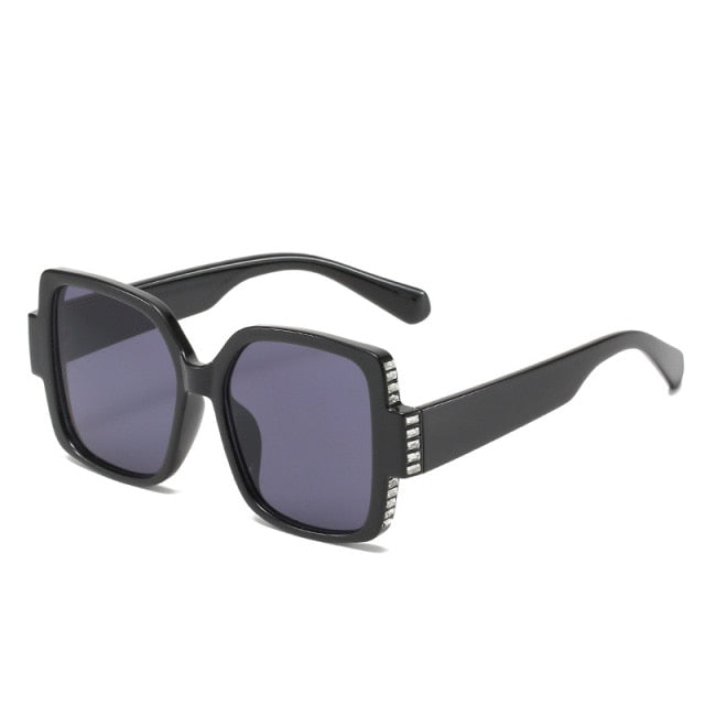 Calanovella New Women Personality Diamond-Studded Sunglasses Fashion