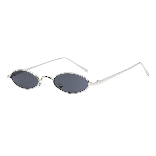 Calanovella Oval Steampunk Sunglasses Men Women Small Vintage Brand Designer Sun Glasses Retro Oval Sunglass Eyewear Male Female Shades UV400