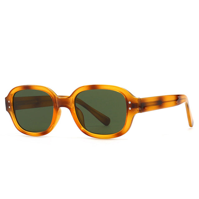 Calanovella Fashion Colorful Square Women Luxury Sunglasses Retro