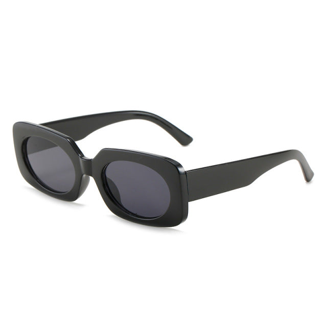 Calanovella Retro Square Colorful Sunglasses Women Fashion Green Yellow Shades UV400 Men Trending Sun Glasses