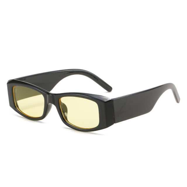 Calanovella Retro Rectangle Sunglasses Women Trending Shades UV400