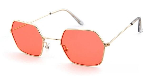 Calanovella Tinted Lens Octagon Sunglasses Cool Stylish Colors